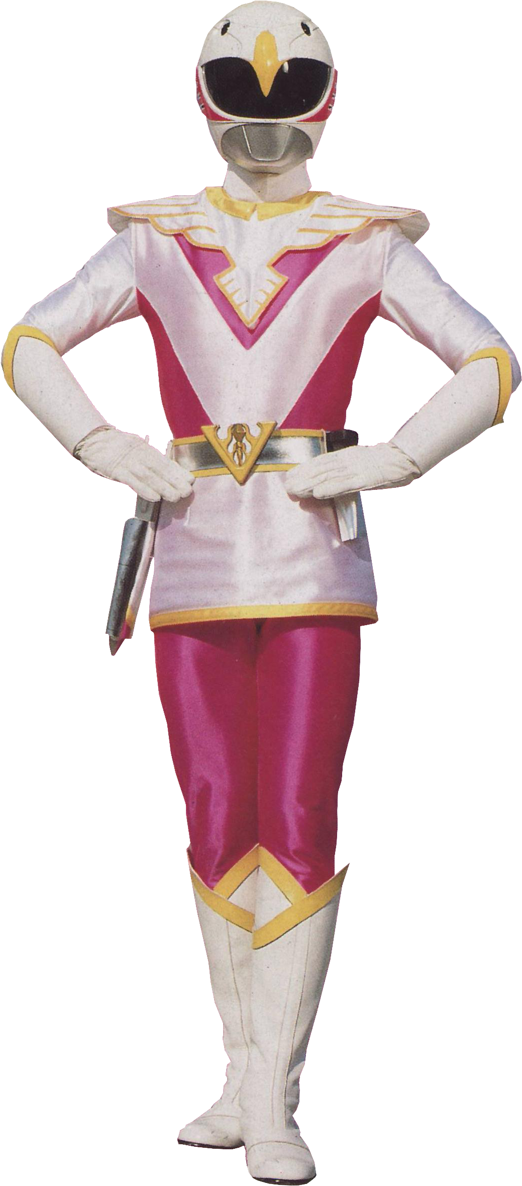 Jet-white - Choujin Sentai Jetman White Swan (1084x2396), Png Download