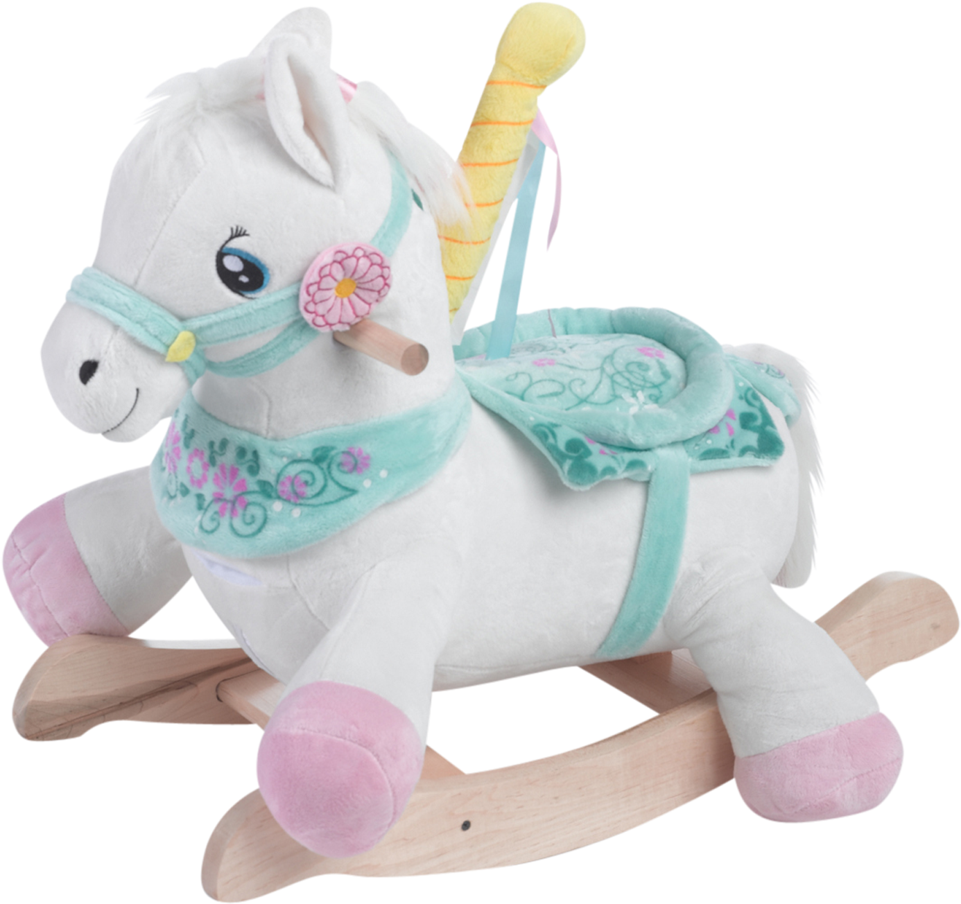 Carousel Horse Rocker - Rockabye Carousel Horse Rocker, Kids Rocker (1450x1450), Png Download