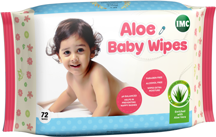 Imc Aloe Baby Wipes (550x550), Png Download