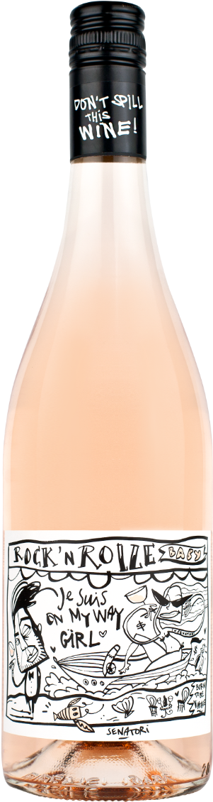 Rock N Rolle Baby - Glass Bottle (1200x1200), Png Download