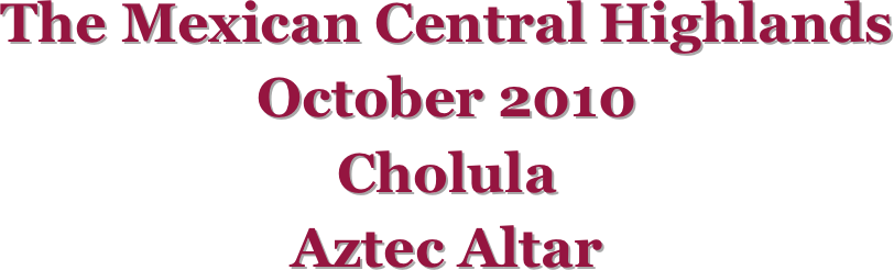 The Mexican Central Highlands October 2010 Cholula - Kids Stranger Things Alphabet Shirt (812x246), Png Download