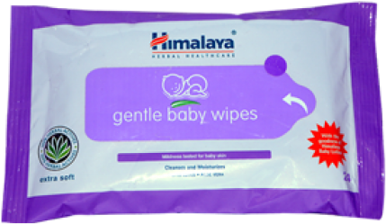 Himalaya Gentle Baby Wipes (24 Pieces) (500x500), Png Download