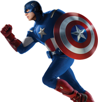Captain America Actors Heroes - Captain America Png (363x360), Png Download