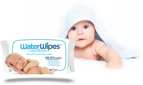 Waterwipes Value Packs - Water Wipes - Worlds Purest Baby Wipes 60s (459x273), Png Download