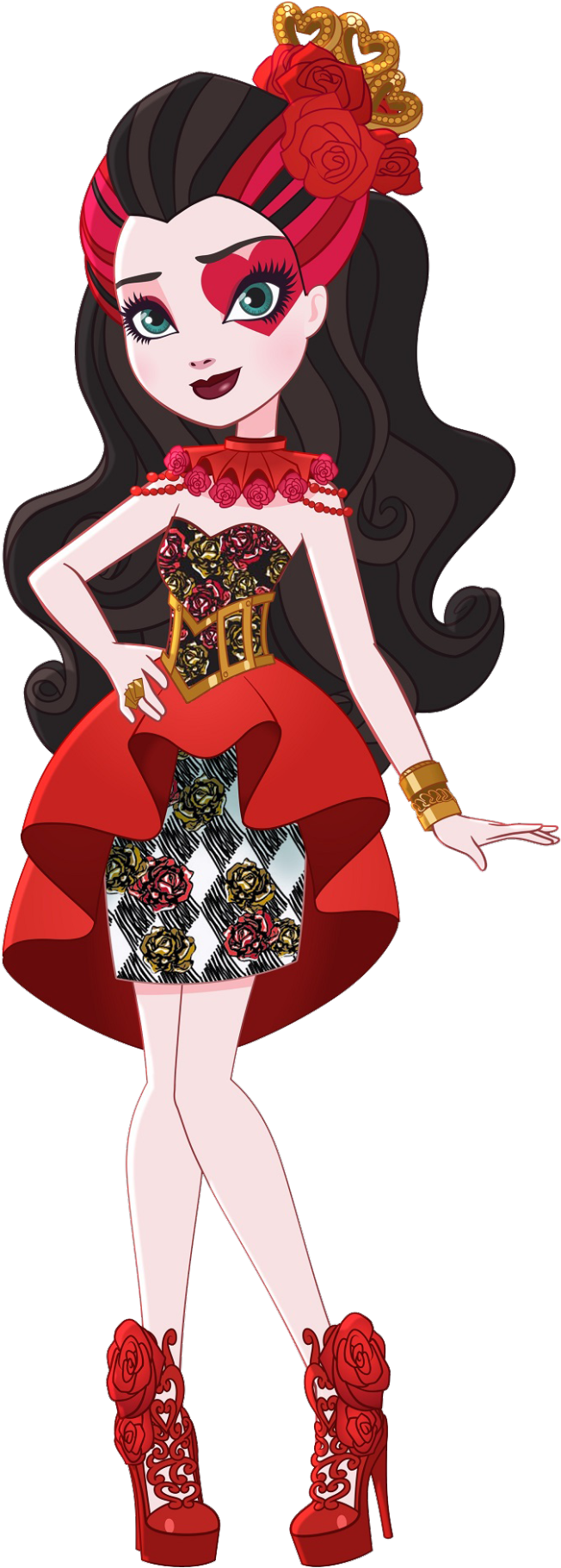 Su Lizzie Hearts - Lizzie Hearts Spring Unsprung Outfit (854x1920), Png Download