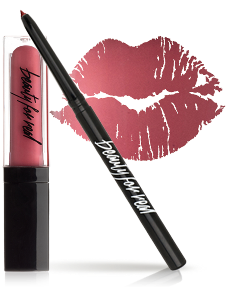 Beauty For Real - Beauty For Real Lip Duo Set - Lip Gloss Lip Liner Set (1000x1000), Png Download