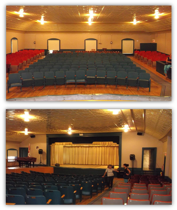 Town Hall Kitchen - Auditorium (582x689), Png Download