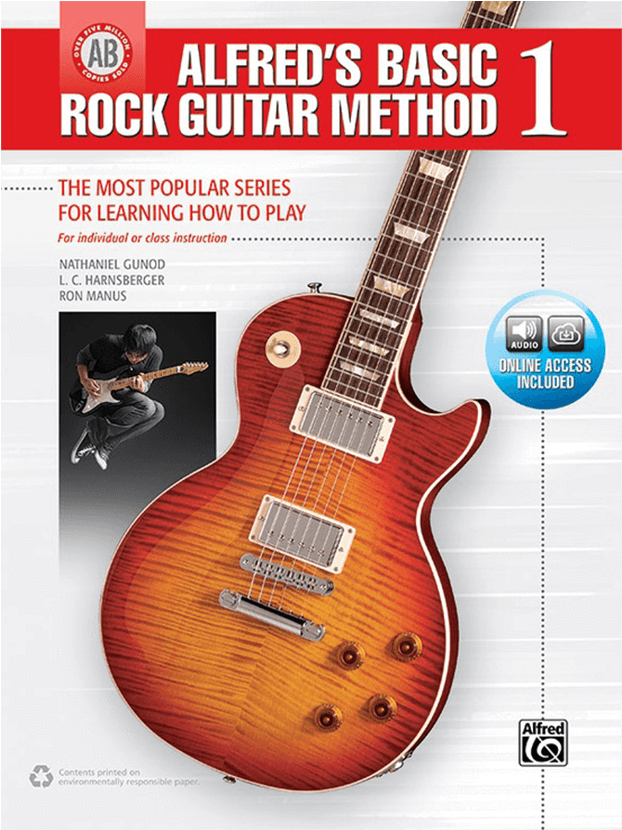 45053 V=1506710461 - Alfred's Basic Rock Guitar Method, Bk 2 (1000x1000), Png Download