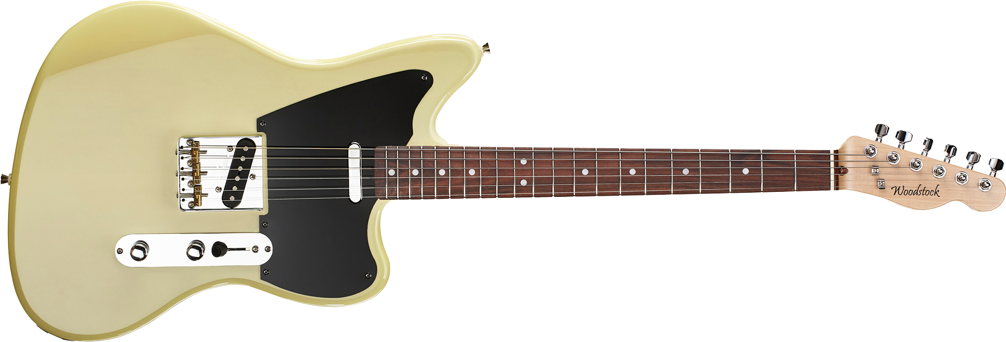New Model In Woodstock Guitars Range Meet Woodstock (2000x756), Png Download