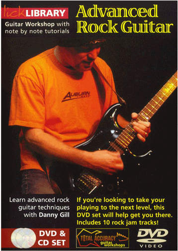 Lick Library Advanced Rock Guitar Dvd Dngdvd3 - Advanced Rock Guitar - (region 1 Import Dvd) (666x518), Png Download