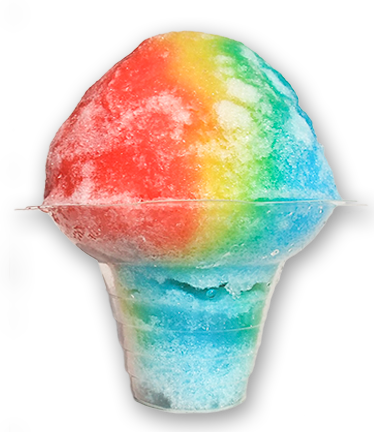 Island Daydream Shave Ice Is Celebrating Its 10th Year - Shaved Ice Png (374x432), Png Download