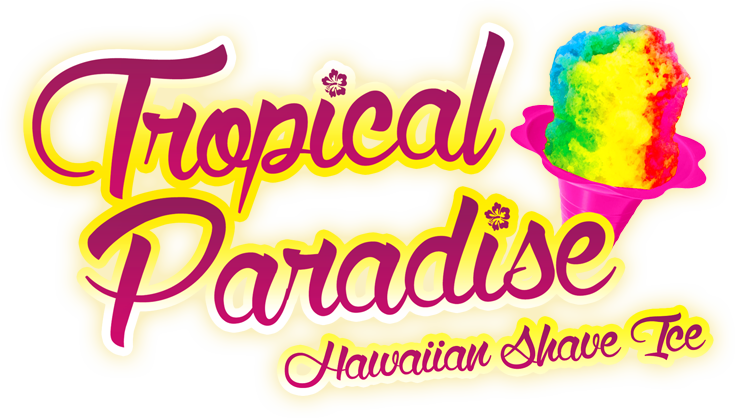 Tropical Paradise Shave Ice - Medium Shaved Ice Sno Cone Flower Cups (8 Oz) 250 Count (735x418), Png Download