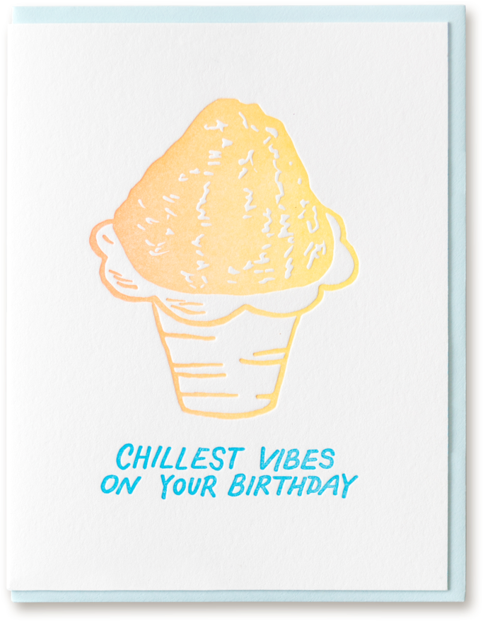 Shave Ice Birthday - Shave Ice (1024x1024), Png Download