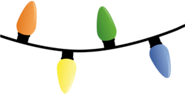 Christmas Lights Png Transparent (640x480), Png Download