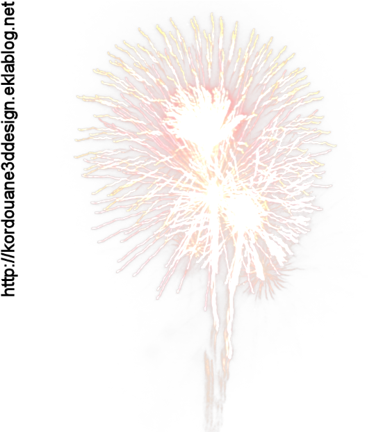 Feu D'artifice - Fireworks (600x620), Png Download