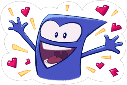 King Of Thieves Love Stickers On Viber - King Of Thieves Stickers (490x317), Png Download