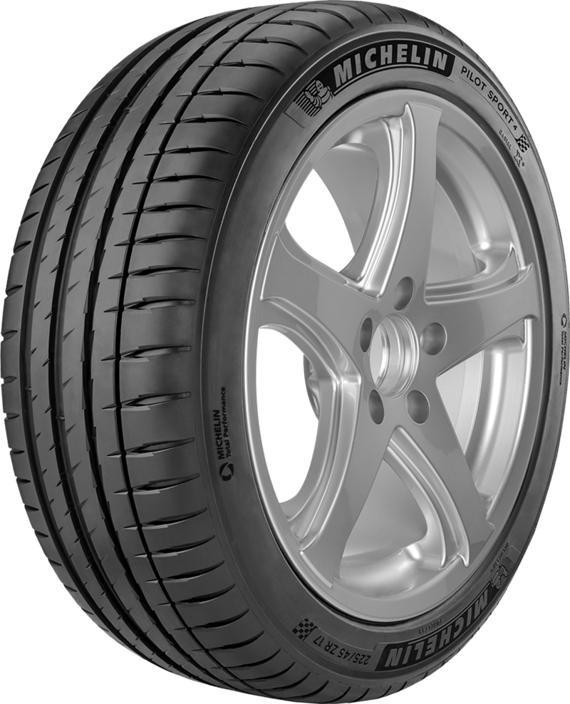 Michelin Pilot Sport 4 Pneu - Michelin Pilot 205 55r16 (800x988), Png Download