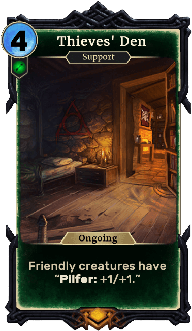 Thieves' Den - Elder Scrolls Legends Almalexia (409x663), Png Download