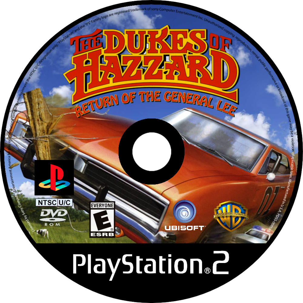 The Dukes Of Hazzard - Dukes Of Hazzard - Return Of General Lee (1000x1000), Png Download