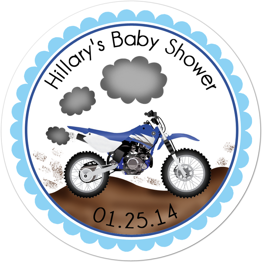 Stickers De Motos De Cumpleaños (1000x1000), Png Download