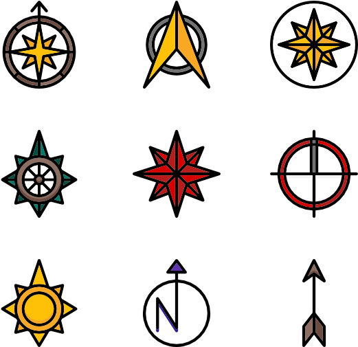 North Points - North Vector (600x564), Png Download