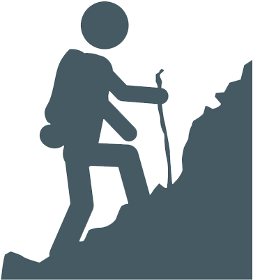 Hiking - Lentement Mais Surement (500x500), Png Download
