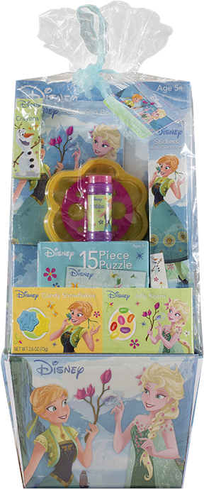 Disney's Queen Elsa And Princess Anna Sure Do This - Disney Frozen Princess Candy And Toy Filled Deluxe (371x750), Png Download