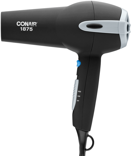 1875-watt Tourmaline Ceramic Styler - Conair 1875 Watt Ionic Ceramic Hair Dryer Black (550x550), Png Download