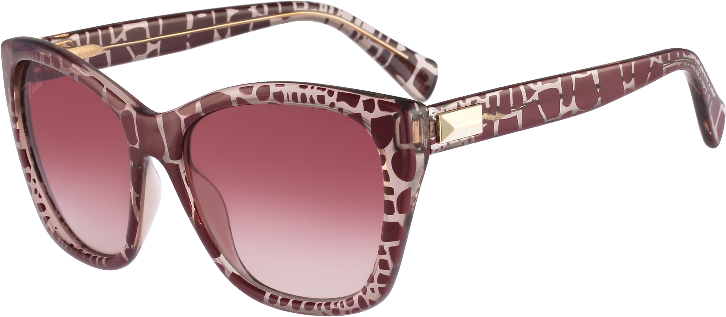 Sunglasses 2013,we Love The Kaleidoscope Print Sunglasses - Emilio Pucci Ep732s Sunglasses, 673 Shiny Burgundy (2500x1400), Png Download