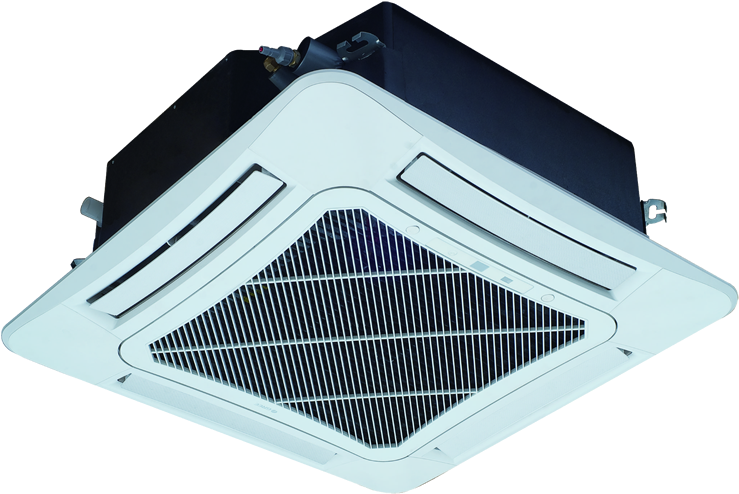 Cassette Type Inverter Air Conditioner 48000 Btu - Gree Cassette Type Air Conditioner (800x536), Png Download