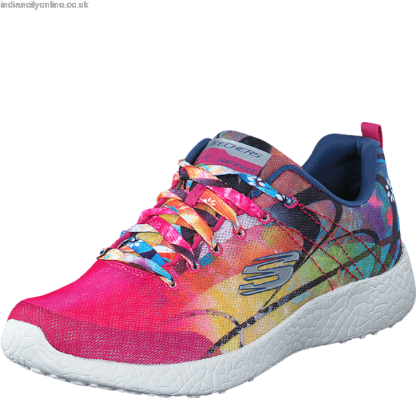 Women's Skechers Burst - Shoe (600x750), Png Download