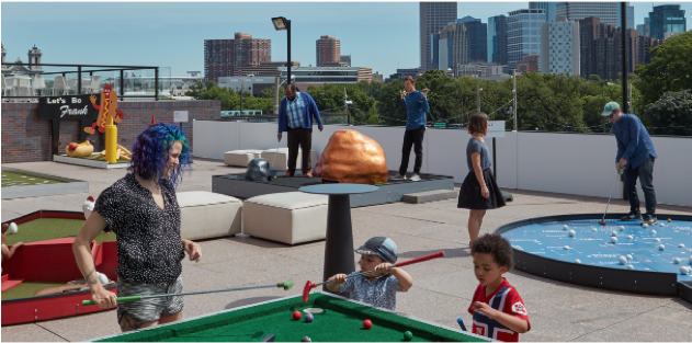 Skyline Mini Golf - Skyline Mini Golf Walker (630x420), Png Download