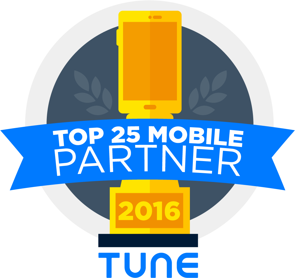 We Are Proud To Announce That Applift Has Been Featured - Top 10 Mobile Partner Tune (1020x961), Png Download