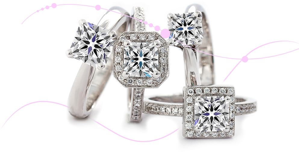 Amongst The World's Finest Jewellery - Engagement Ring (1000x503), Png Download