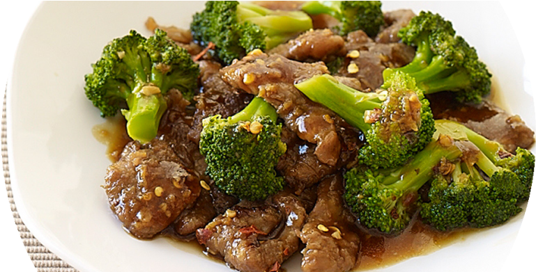 Beef Brocolli - Broccoli (818x390), Png Download