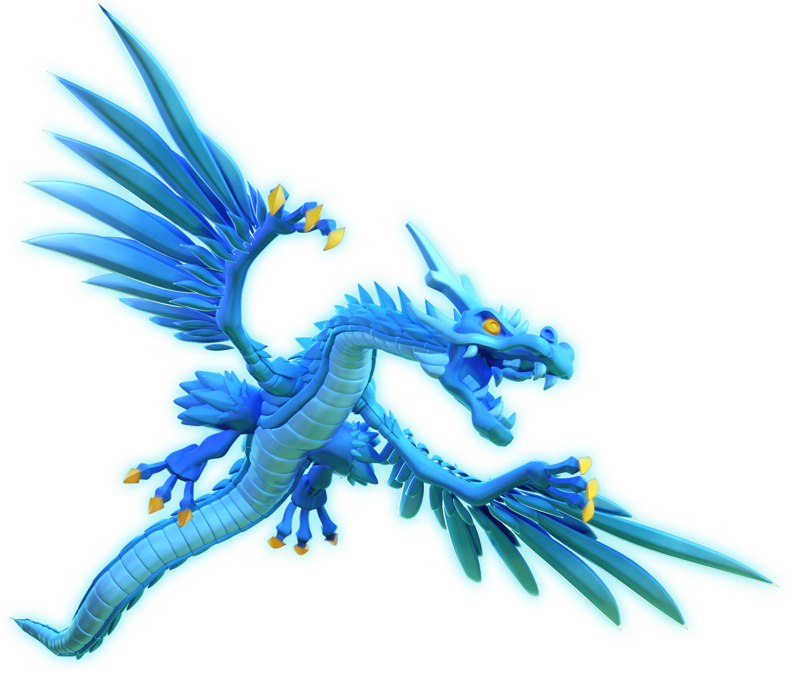 Dragon - Electric Dragon Clash Of Clans (1590x1354), Png Download