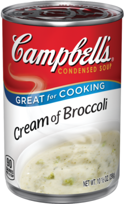 Cream Of Broccoli Soup - Campbell's Cream Of Bacon (400x400), Png Download