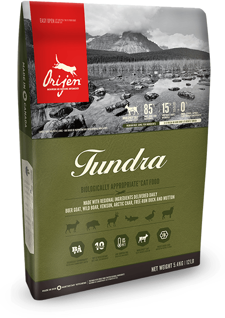 Orijen Tundra Cat Food Bag - Orijen Tundra Cat Food (460x700), Png Download
