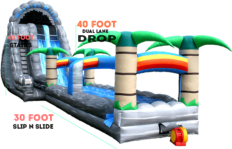 Water Slide Rentals - Water (900x609), Png Download