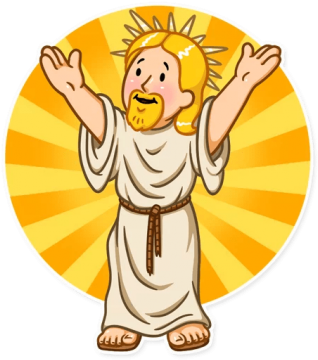Godness Christ God Jesus Lord Ohlord Ohl - Jesus (360x360), Png Download