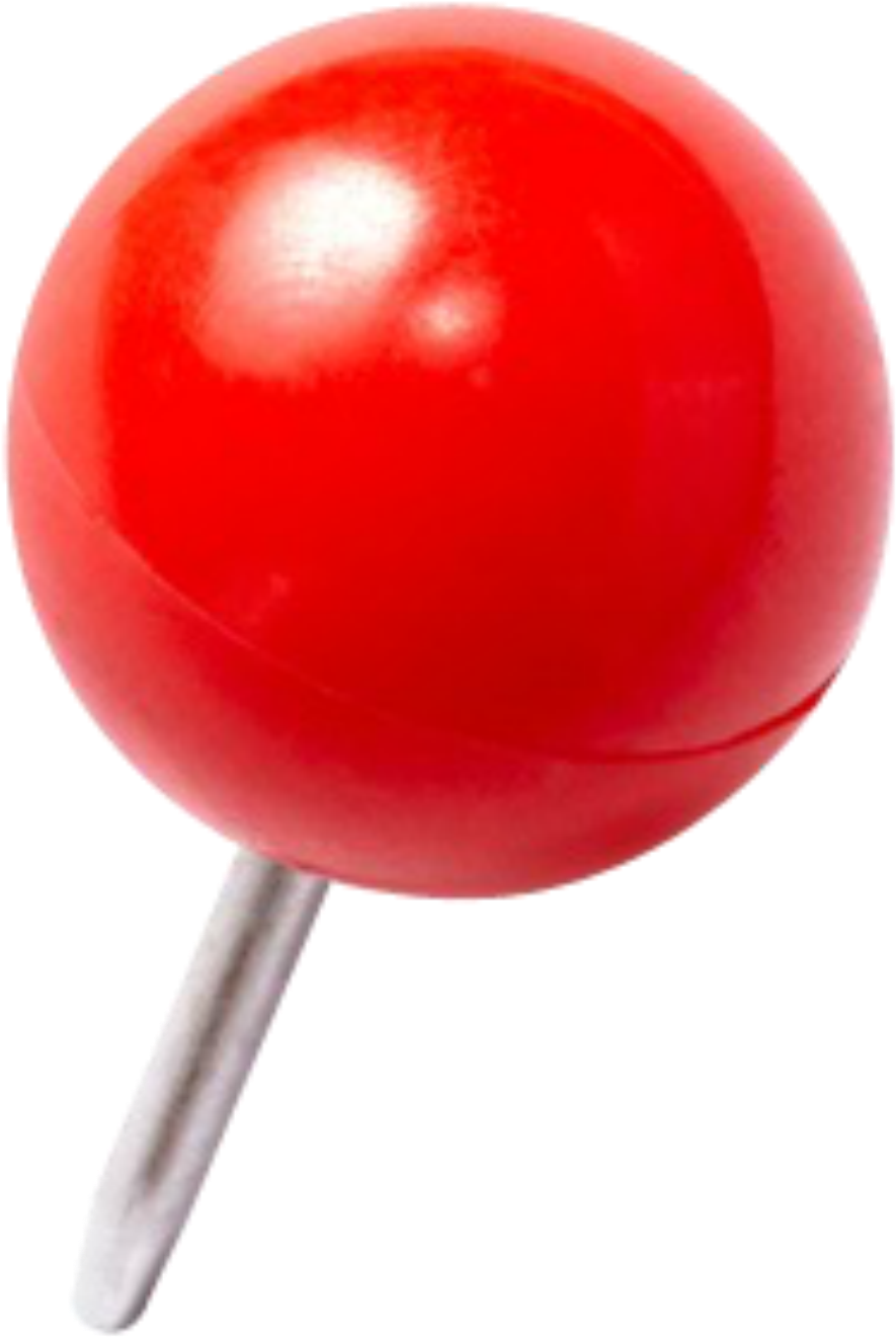 A South African Travel Blog - Drawing Pin (1774x1774), Png Download