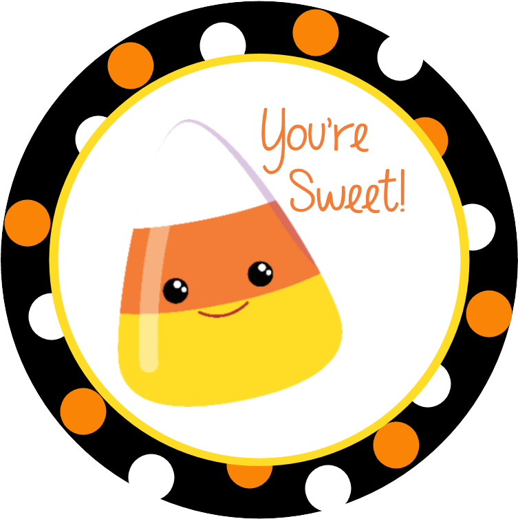 And They Look So Cute On Treat Bags I Just Love These - Halloween Stickers Printable (800x800), Png Download