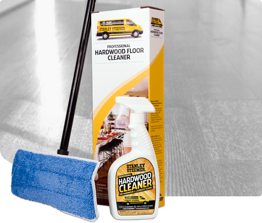 Stanley Steemer Hardwood Floor Cleaning Maintenance - Floor Cleaning (520x443), Png Download