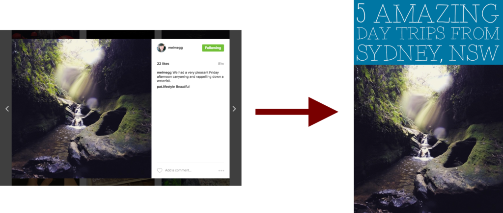 Sharing On Instagram And Pinterest - Instagram (1024x435), Png Download