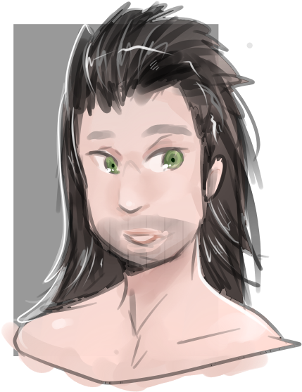 Mullet Man (473x600), Png Download