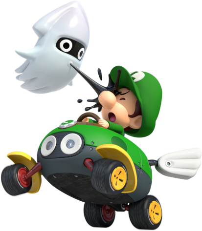 Image - Baby Mario And Baby Luigi Mario Kart 8 (420x479), Png Download