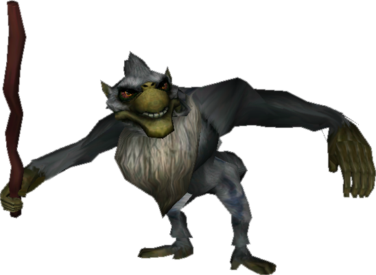 Deku Monkey - Illustration (548x400), Png Download