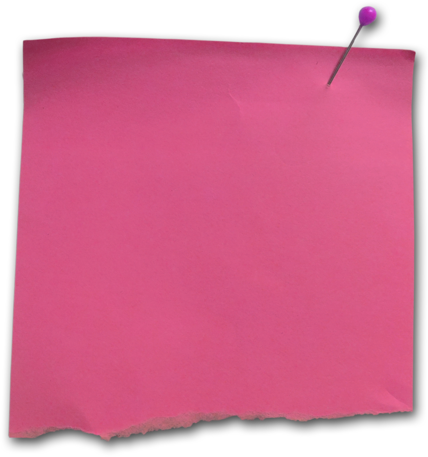 Pinned Paper Png Download - Construction Paper (1600x1700), Png Download