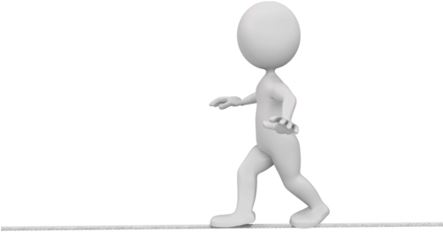 Free Stick Figure Walking Png - Newsletter (500x313), Png Download