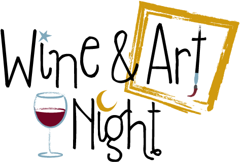 Painting Clipart Paint Night - Wine And Paint Png (479x328), Png Download